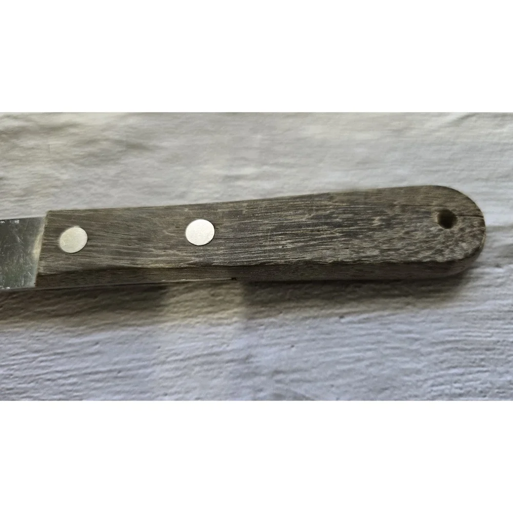 Vernon Company Ice Cream Scooper Stainless Steel With Wood Handle Vintage...